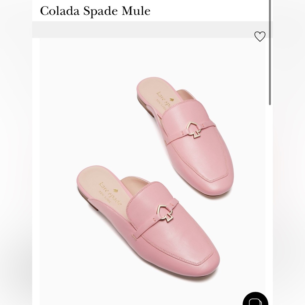 Kate Spade colada spade mule